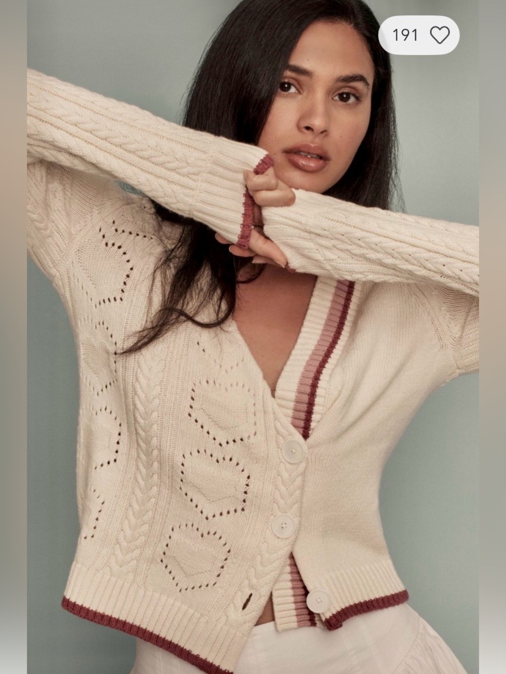 Maeve Anthropologie Asymmetrical Cardigan Sweater XS
